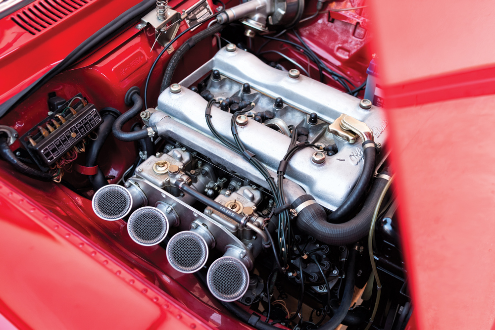 le moteur vu de droite