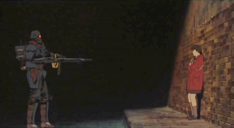 une MG 42 dans la série d'animation Jin-Roh, la brigade des loups