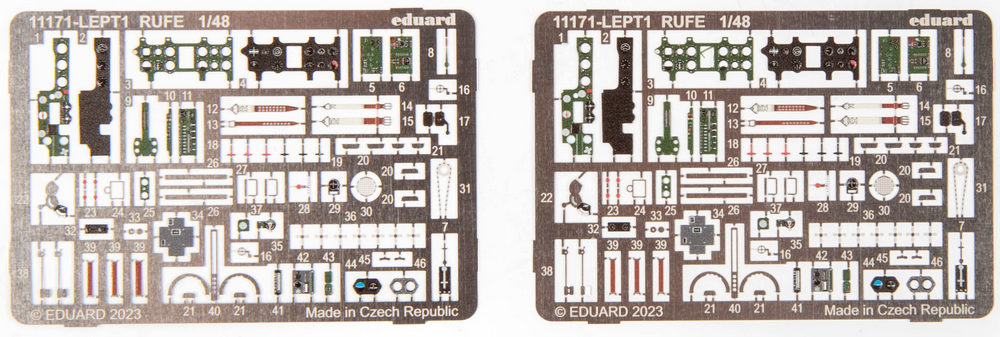 les 2 planches de photo-découpe