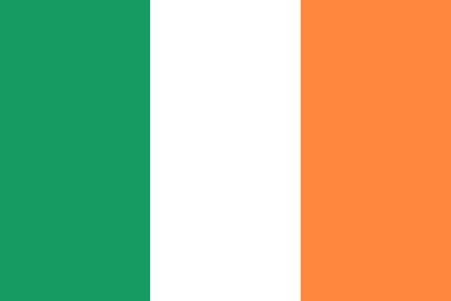 Drapeau de l'Irlande (traditionnel)