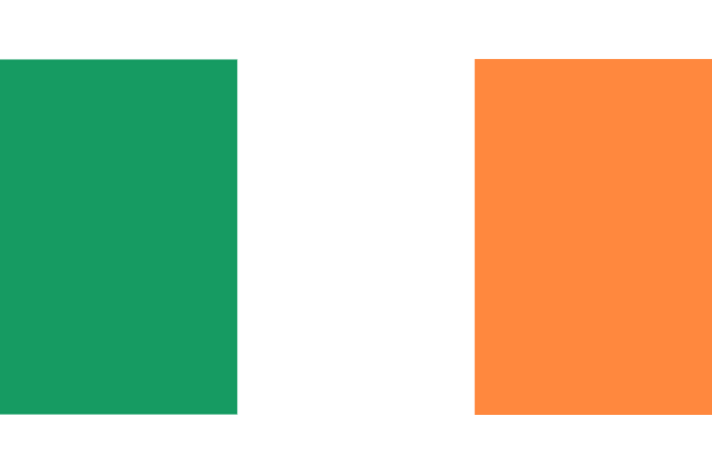 Drapeau de l'Irlande (officiel)