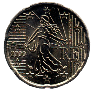 20 centimes d'euro