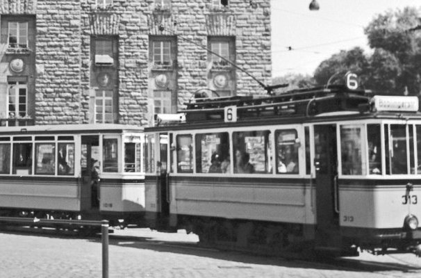 tramway allemand dans les années 1930