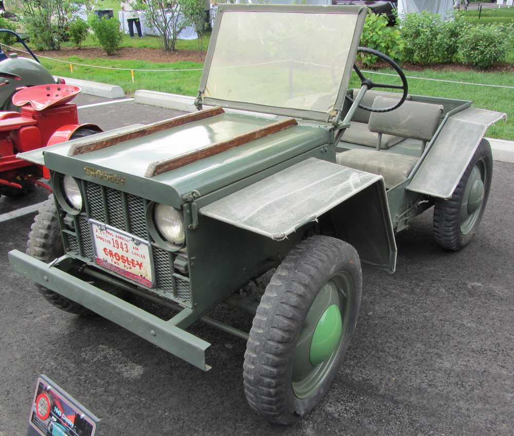 L’un des 36 prototypes de mini-jeep à 4 roues motrices Crosley CT-3 'Pup'