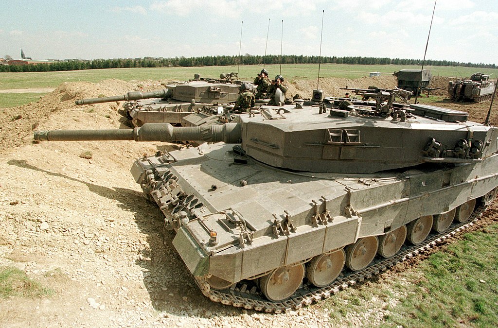 des chars néerlandais Leopard 2A4, 1997