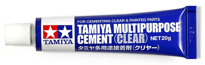 Item 87188 Tamiya Multipurpose Cement (Clear)