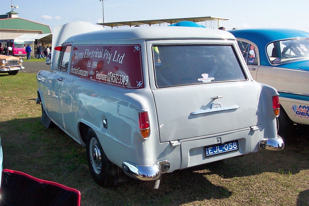 une Holden Panel Van, prise lors de la journée All Holden 2006 tenue au Hawkesbury Showgrounds, Clarendon