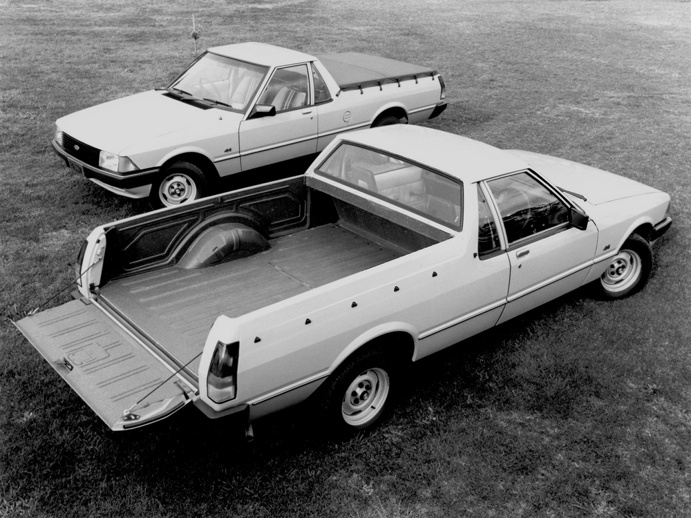 une Ford Falcon Ute AU-spec (XD) 1979–1982