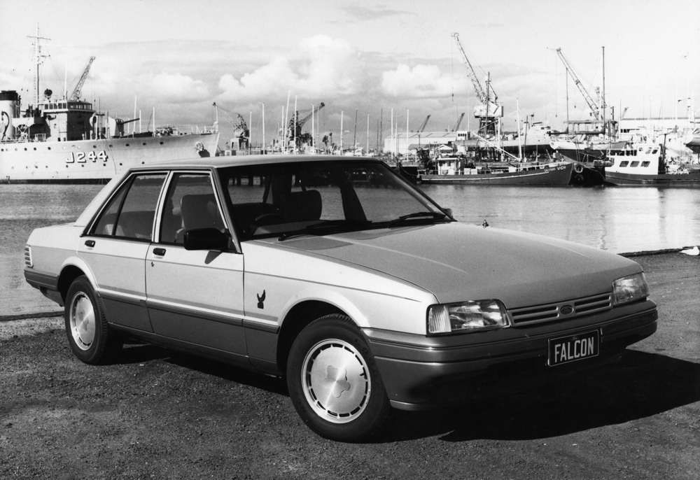 une Ford Falcon « 25th Anniversary » AU-spec (XF) 1985