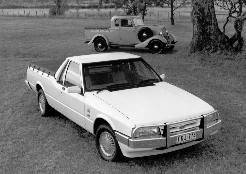 une Ford Falcon Longreach « 60<sup>th</sup> Anniversary » Ute AU-spec (XG) 1994