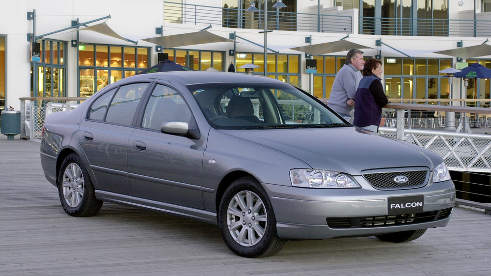 une Ford Falcon Futura AU-spec (BA) 2002–2004