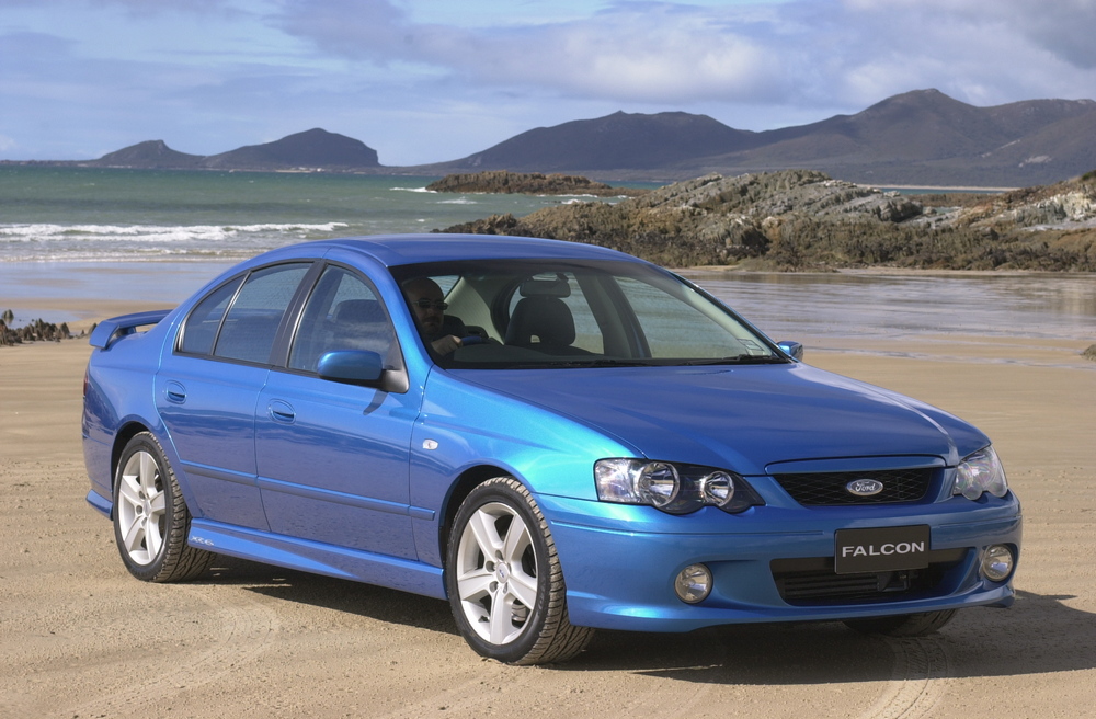 une Ford Falcon XR6 Turbo AU-spec (BA) 2002–2004