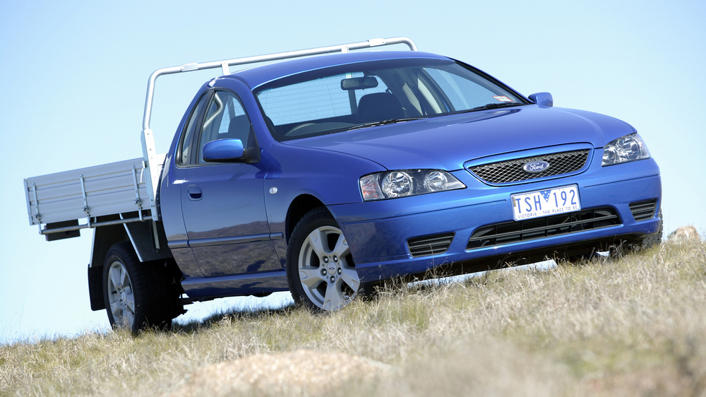 une Ford Falcon Ute XLS Cab chassis AU-spec (BF.I) 2005–2006