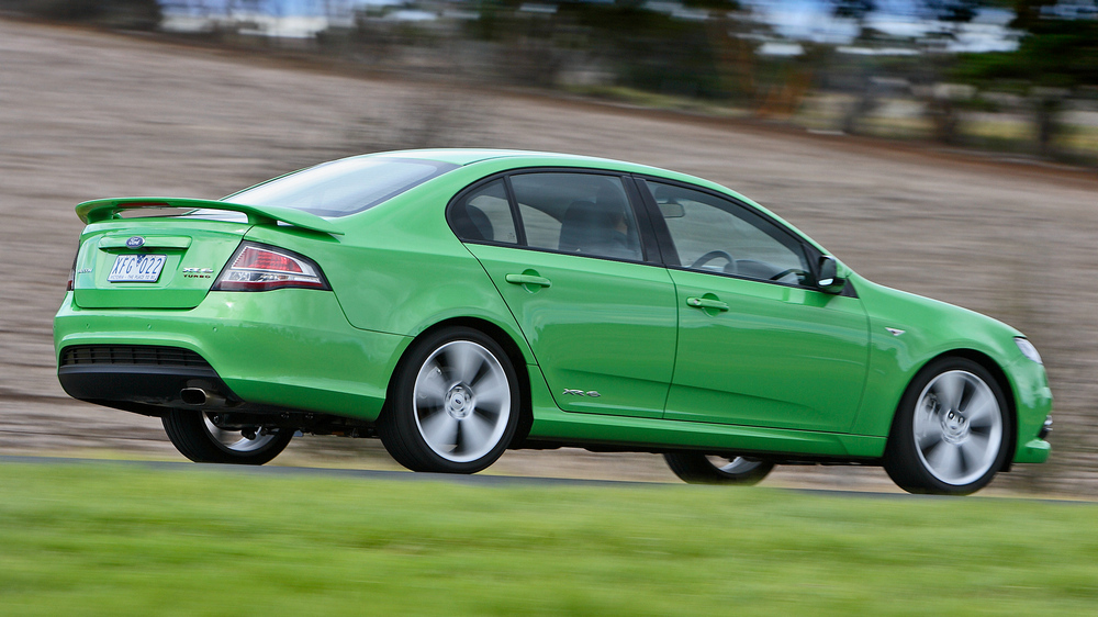 une Ford Falcon XR6 Turbo AU-spec (FG) 2008–2011