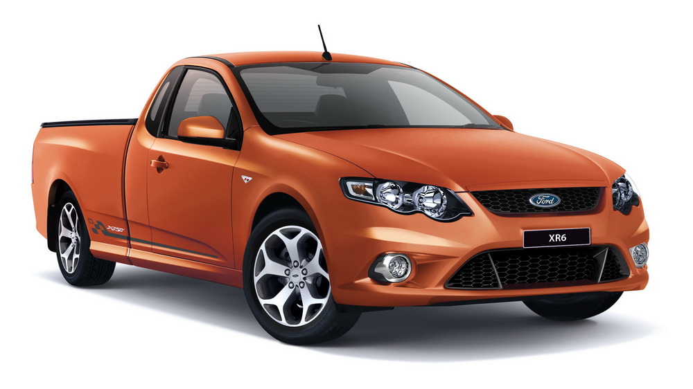 une Ford Falcon XR6 Ute « 50th Anniversary » AU-spec (FG) 2010