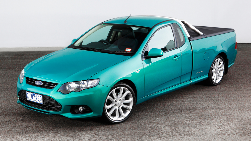 une Ford Falcon XR6 Ute AU-spec (FG) 2011–2014