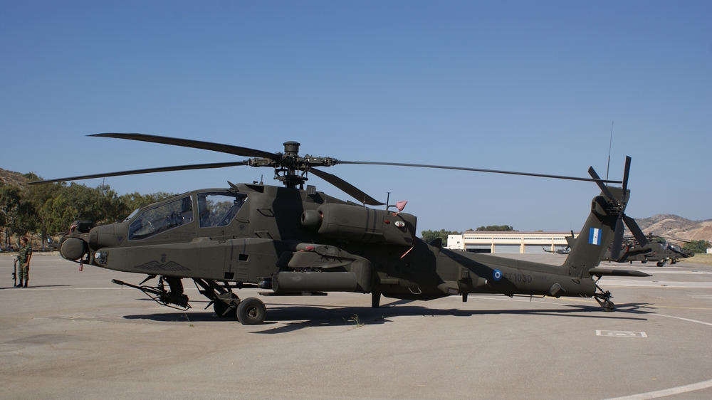 un AH-64A Apache de la Grèce