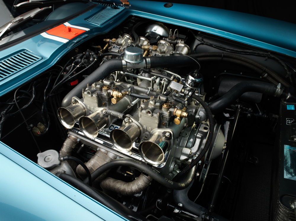 le moteur de la Chevrolet Corvette Grand Sport Coupe de 1963
