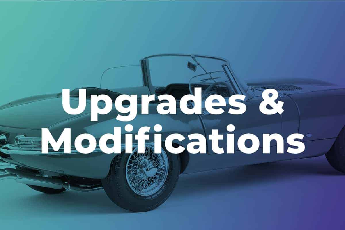 upgrades & modifications