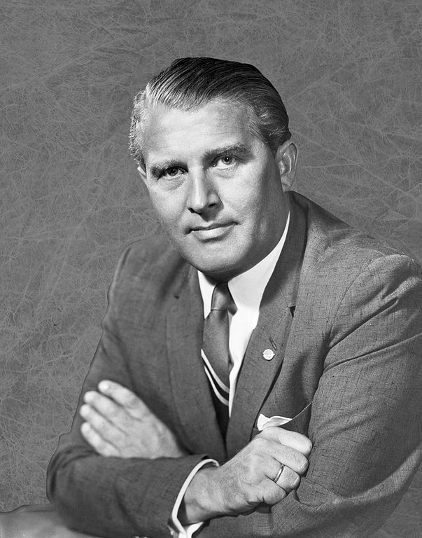 le portrait de Wernher von Braun