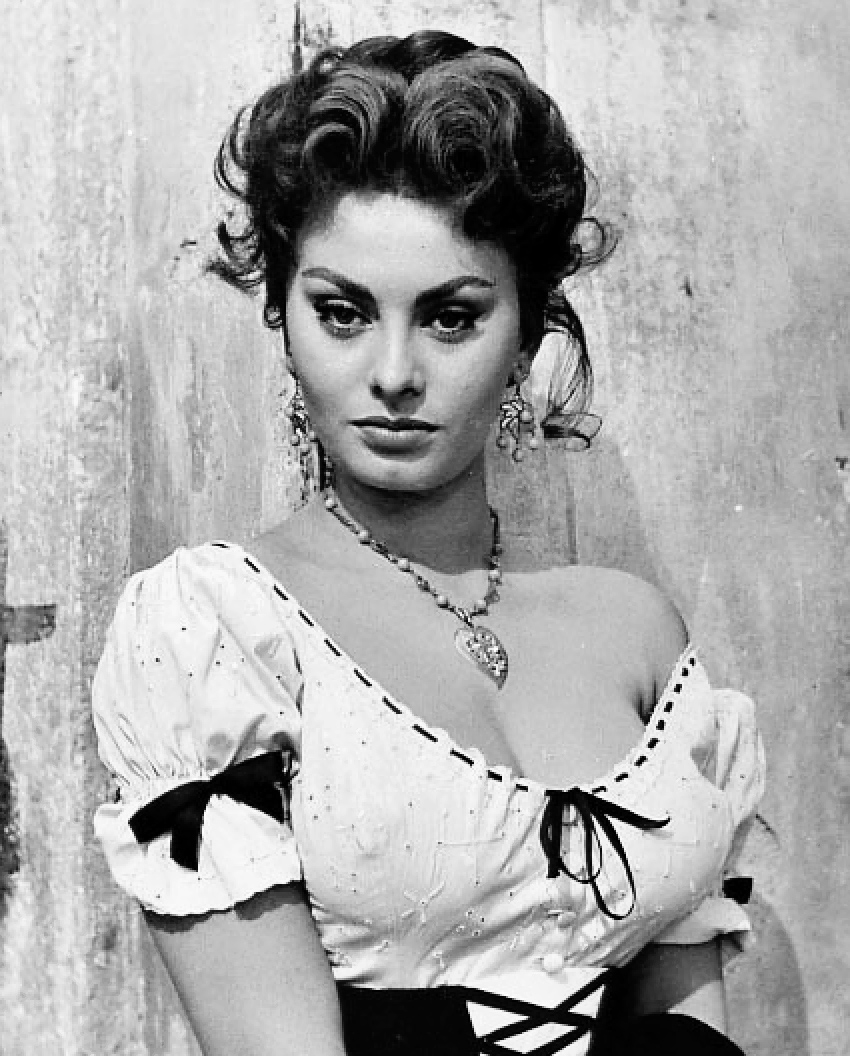 le portrait de Sophia Loren