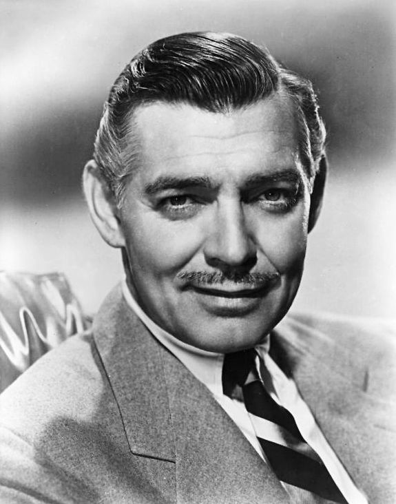 le portrait de Clark Gable