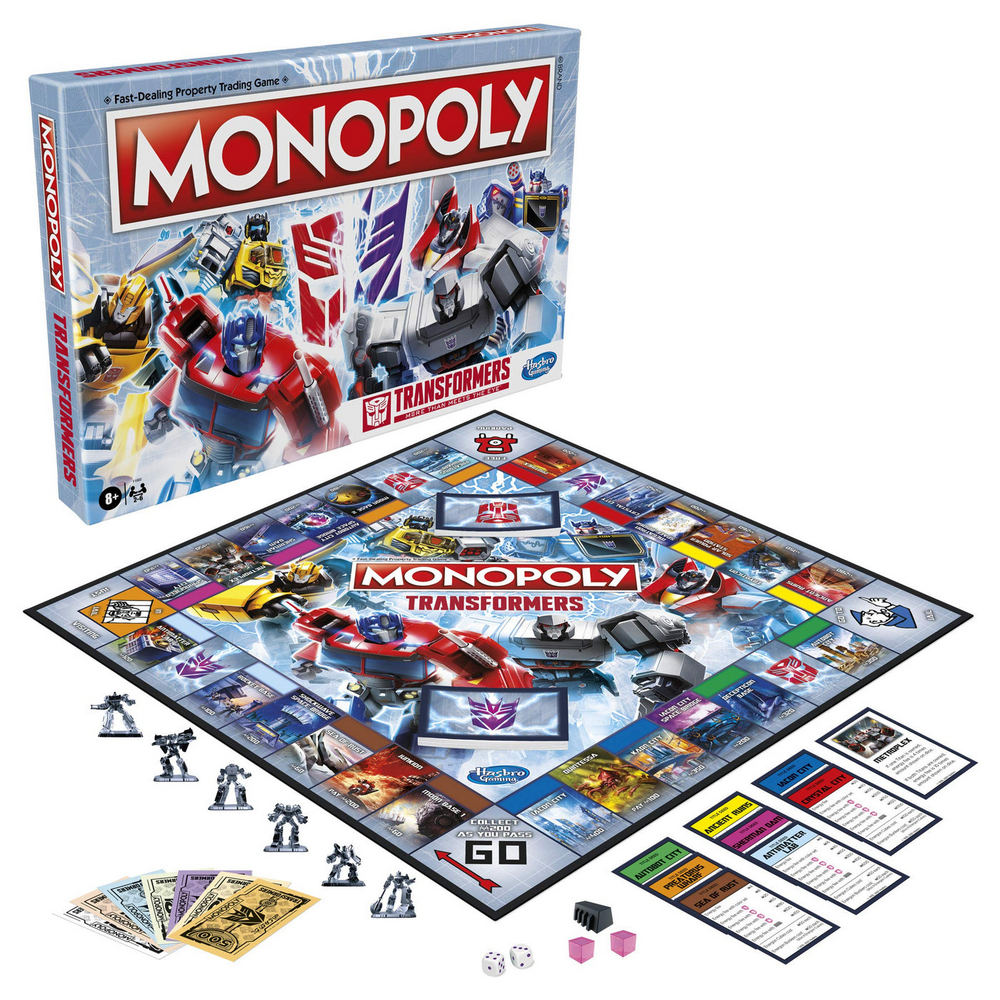 Monopoly Transformers Collectors Edition