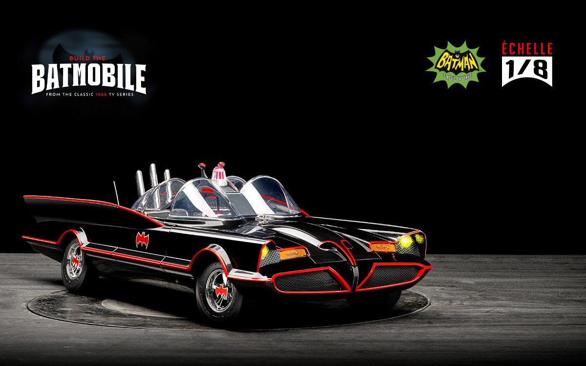 la maquette de la Batmobile