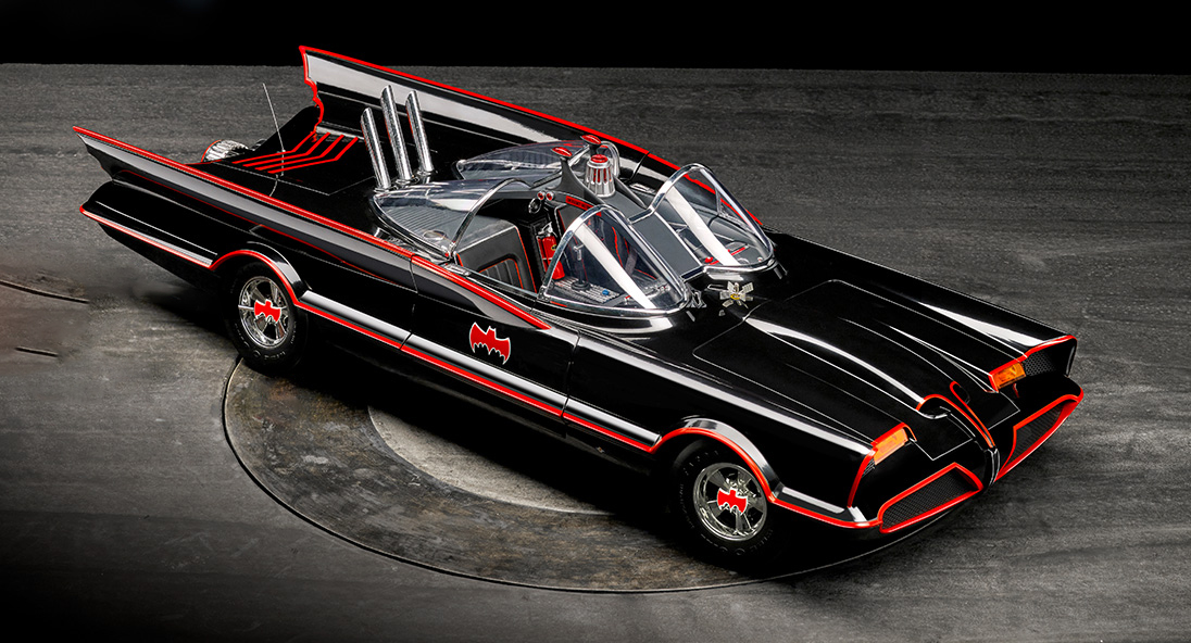 la maquette de la Batmobile 1966