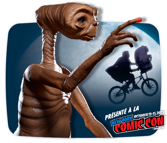 E.T. vue de profil droit