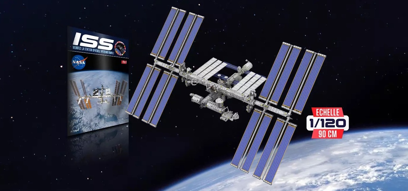 la maquette de l'ISS