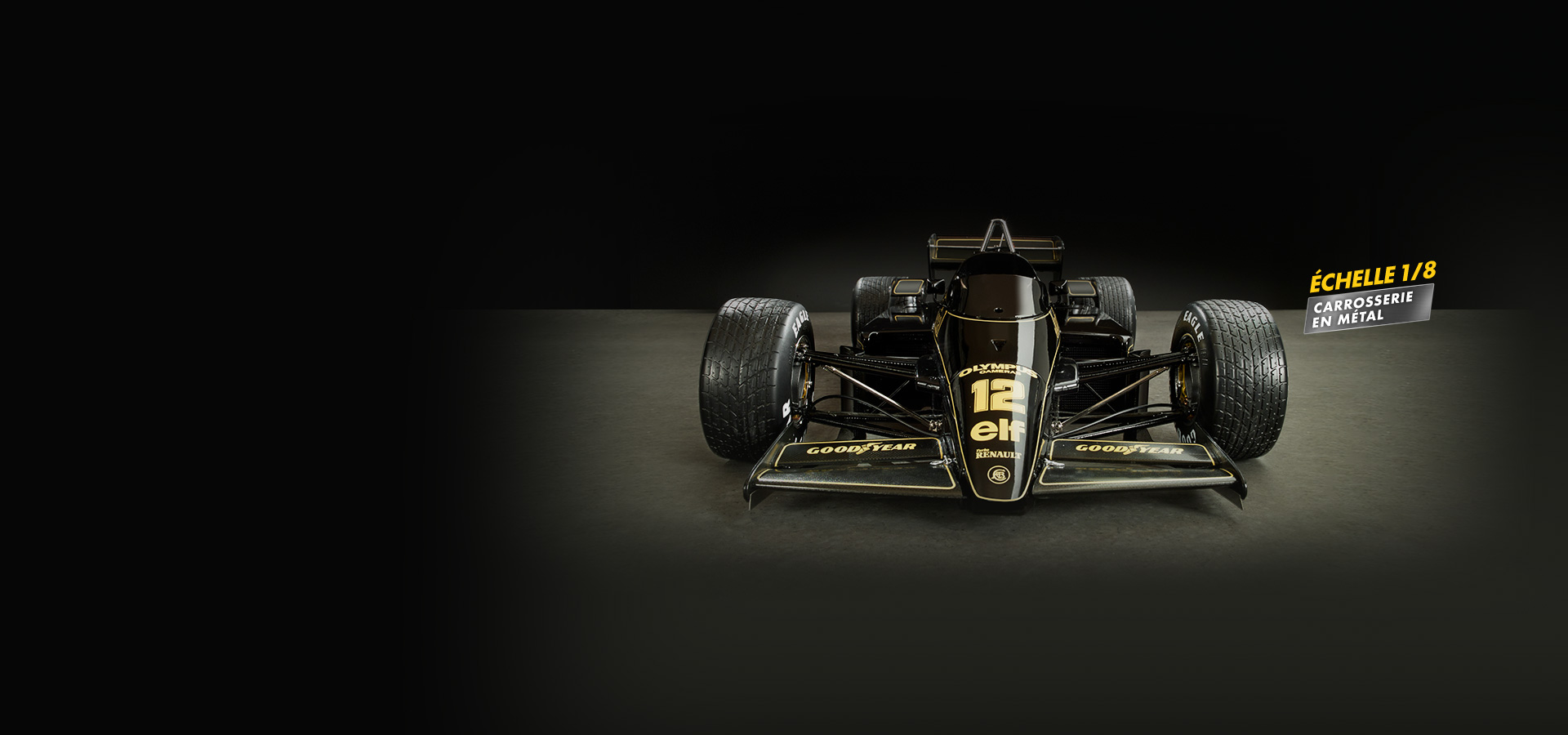 la Lotus 97T vue de face