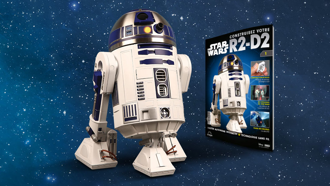 la maquette de R2-D2
