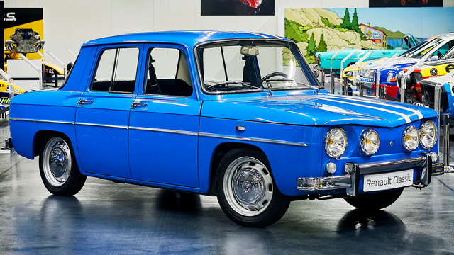 la Renault 8 S 1969–71 peinte à la manière de la R8 Gordini