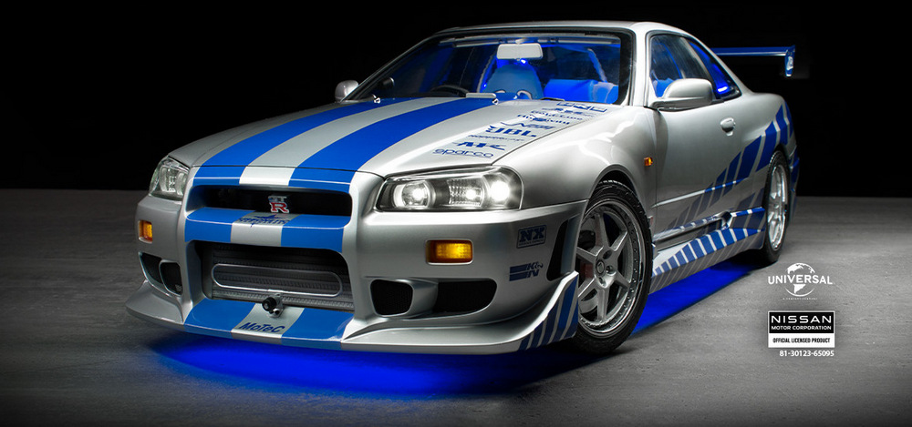 la maquette de Nissan Skyline GT-R