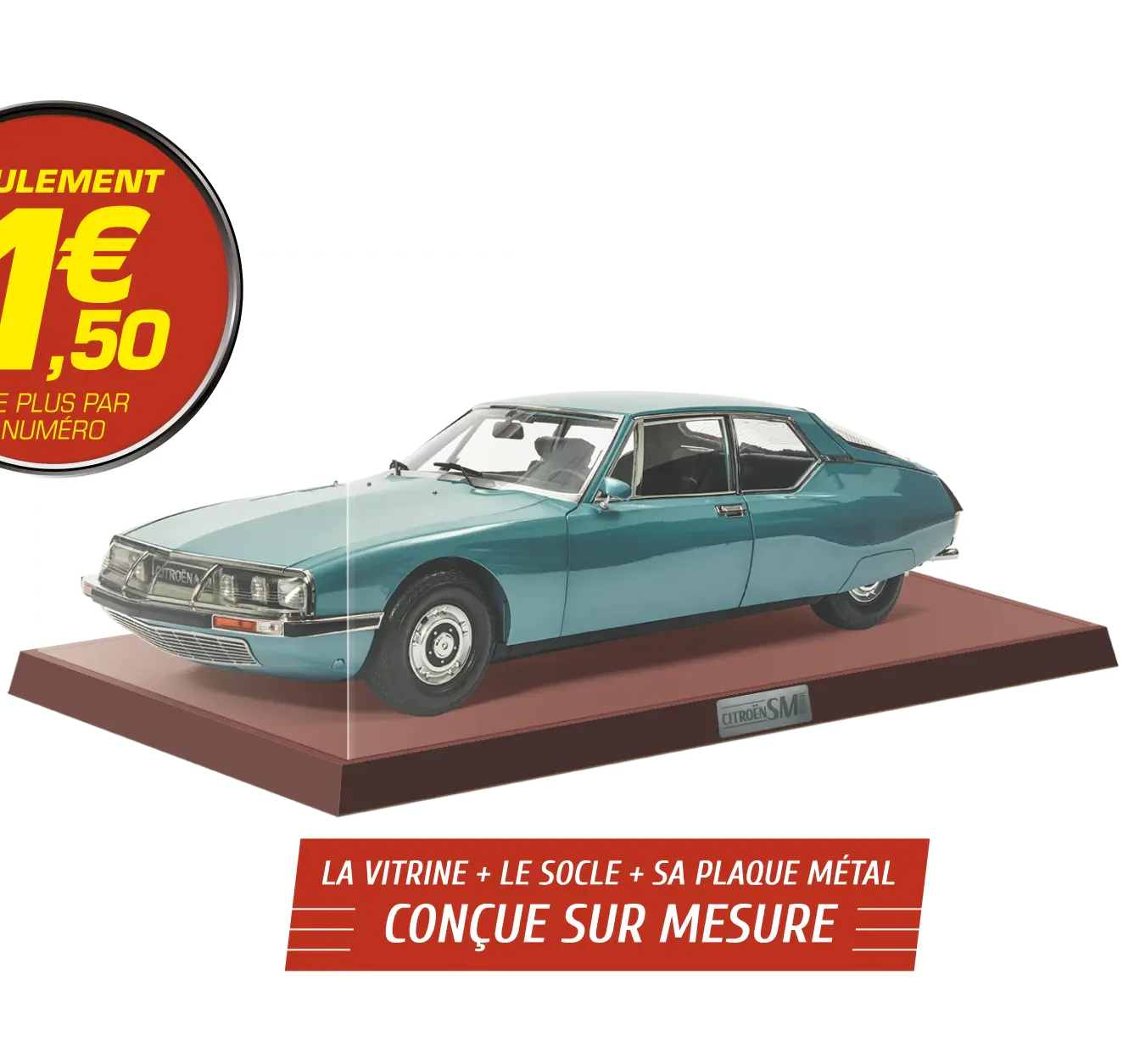 la vitrine présentée avec le char