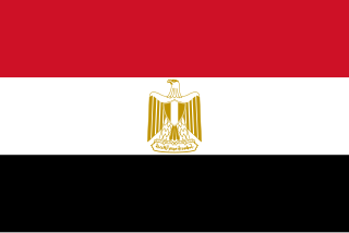 drapeau de l'Égypte